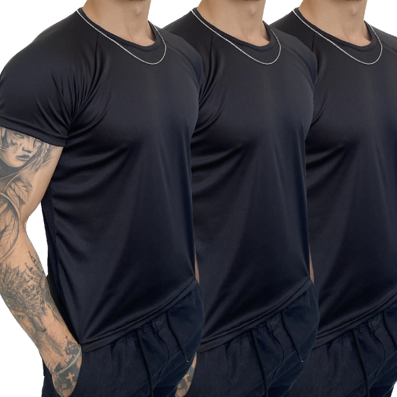 Camisetas Dry Fit Masculina - Compre 1 Leve 3